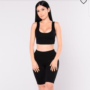 Fashionnova bondoc biker short set